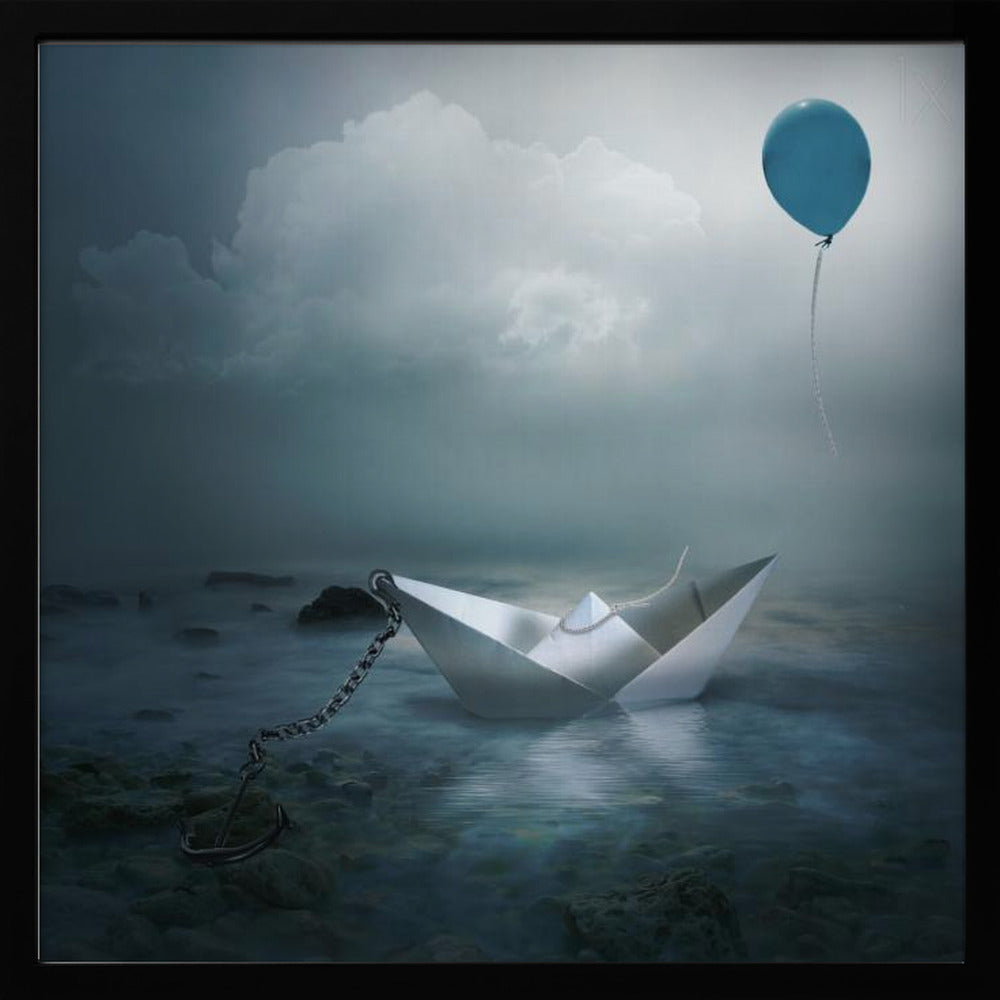 Without choice - Square Stretched Canvas, Poster or Fine Art Print I Heart Wall Art