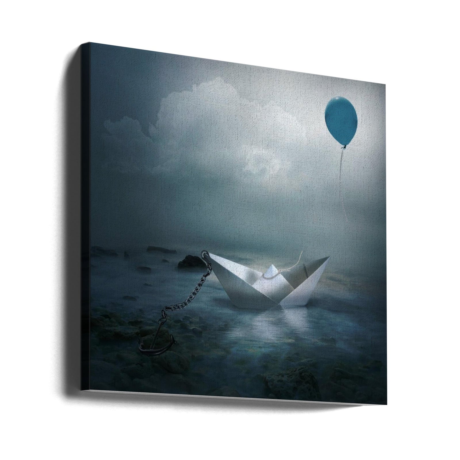 Without choice - Square Stretched Canvas, Poster or Fine Art Print I Heart Wall Art