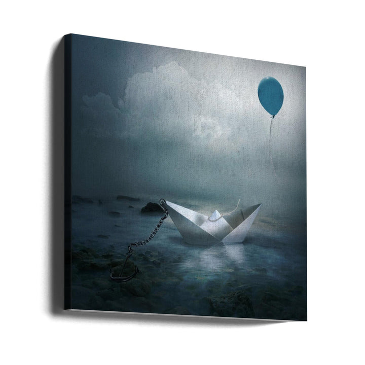 Without choice - Square Stretched Canvas, Poster or Fine Art Print I Heart Wall Art