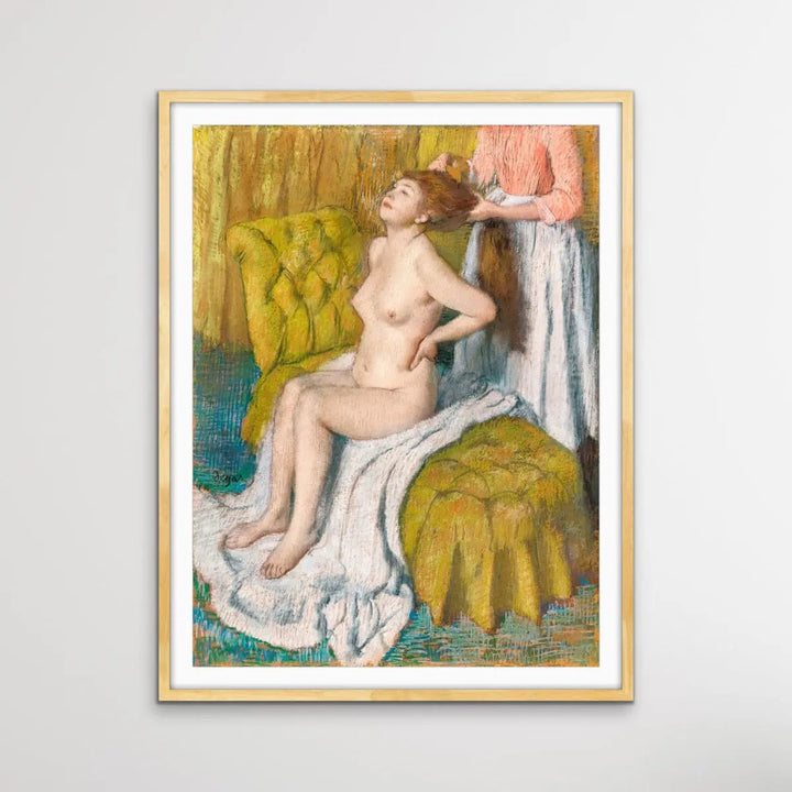 Woman Having Her Hair Combed by Edgar Degas - I Heart Wall Art