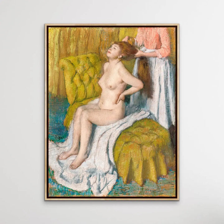 Woman Having Her Hair Combed by Edgar Degas - I Heart Wall Art