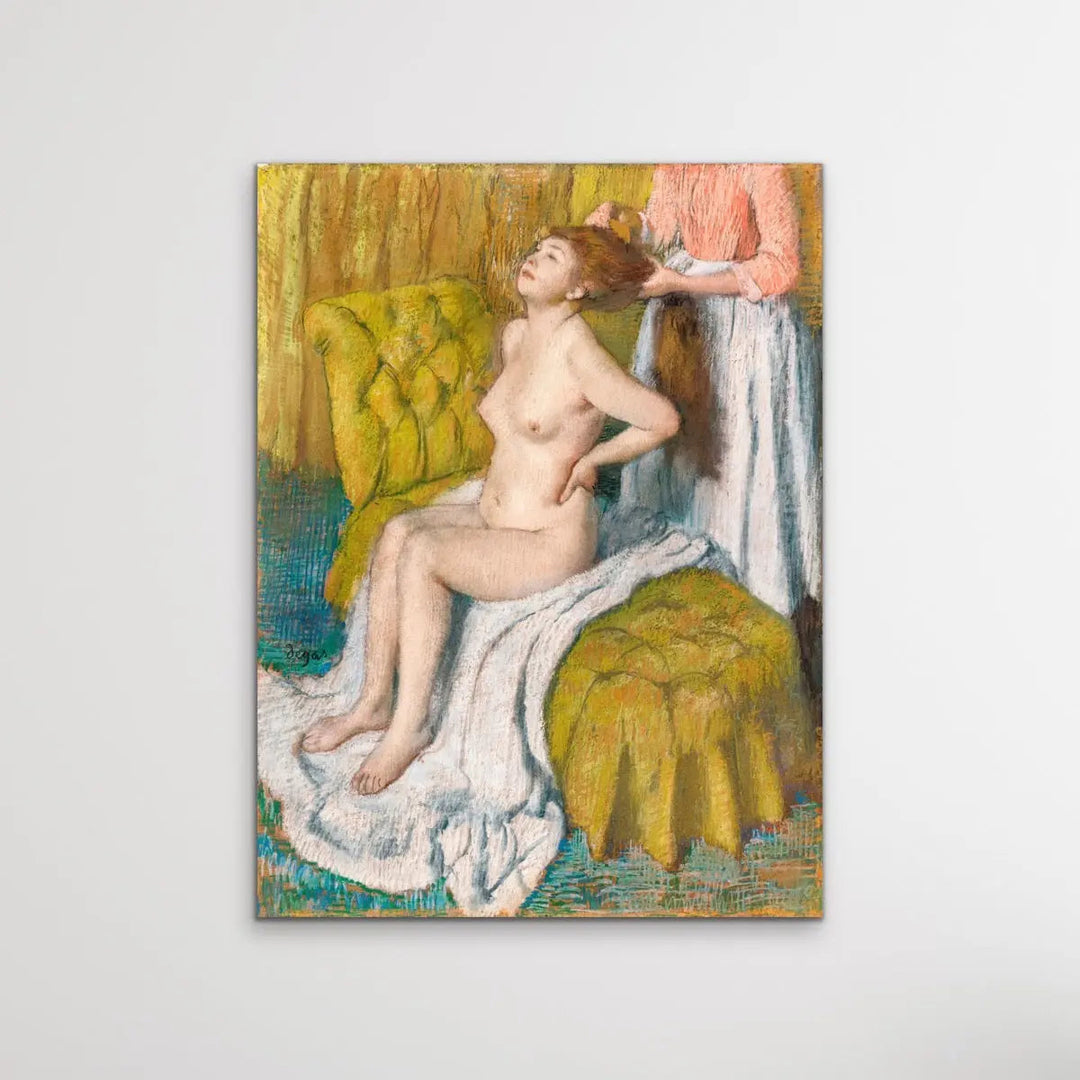 Woman Having Her Hair Combed by Edgar Degas - I Heart Wall Art