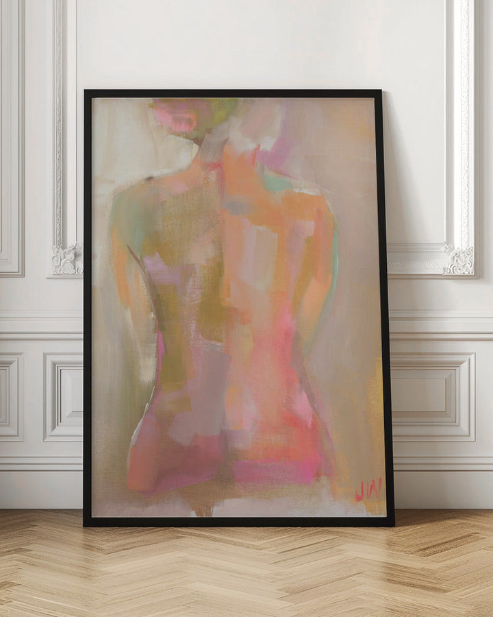 Woman S Back - Stretched Canvas, Poster or Fine Art Print I Heart Wall Art