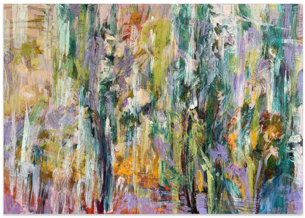 Woodlands of Color - Stretched Canvas, Poster or Fine Art Print - I Heart Wall Art - Poster Print, Canvas Print or Framed Art Print