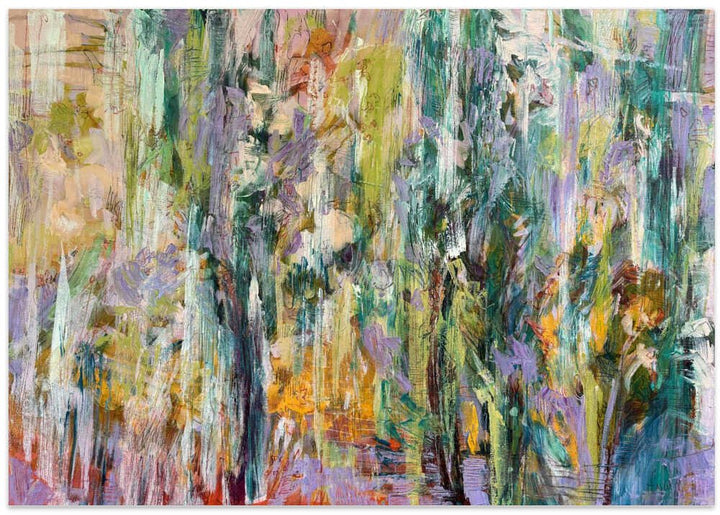 Woodlands of Color - Stretched Canvas, Poster or Fine Art Print - I Heart Wall Art - Poster Print, Canvas Print or Framed Art Print