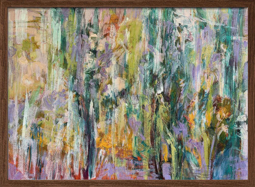 Woodlands of Color - Stretched Canvas, Poster or Fine Art Print - I Heart Wall Art - Poster Print, Canvas Print or Framed Art Print