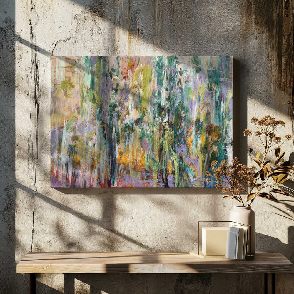 Woodlands of Color - Stretched Canvas, Poster or Fine Art Print - I Heart Wall Art - Poster Print, Canvas Print or Framed Art Print