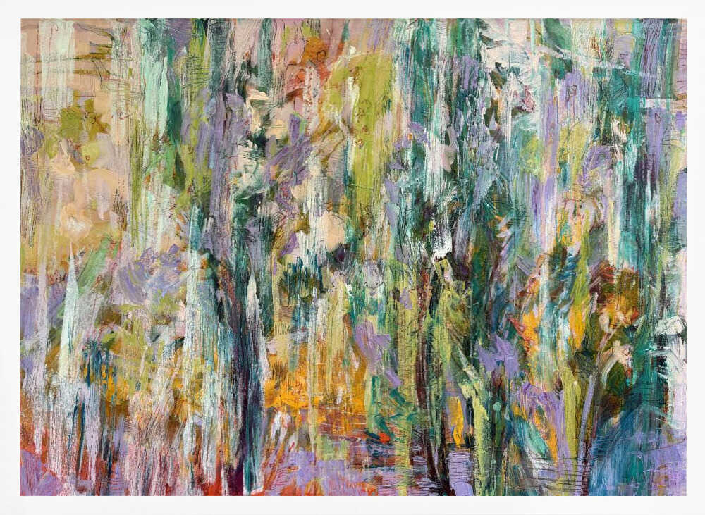 Woodlands of Color - Stretched Canvas, Poster or Fine Art Print - I Heart Wall Art - Poster Print, Canvas Print or Framed Art Print