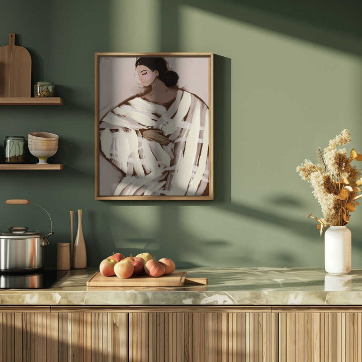 Wrapped Serenity - Stretched Canvas, Poster or Fine Art Print - I Heart Wall Art - Poster Print, Canvas Print or Framed Art Print