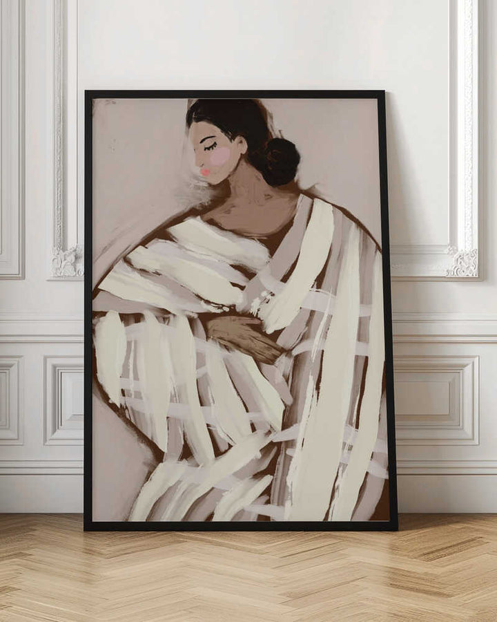 Wrapped Serenity - Stretched Canvas, Poster or Fine Art Print - I Heart Wall Art - Poster Print, Canvas Print or Framed Art Print