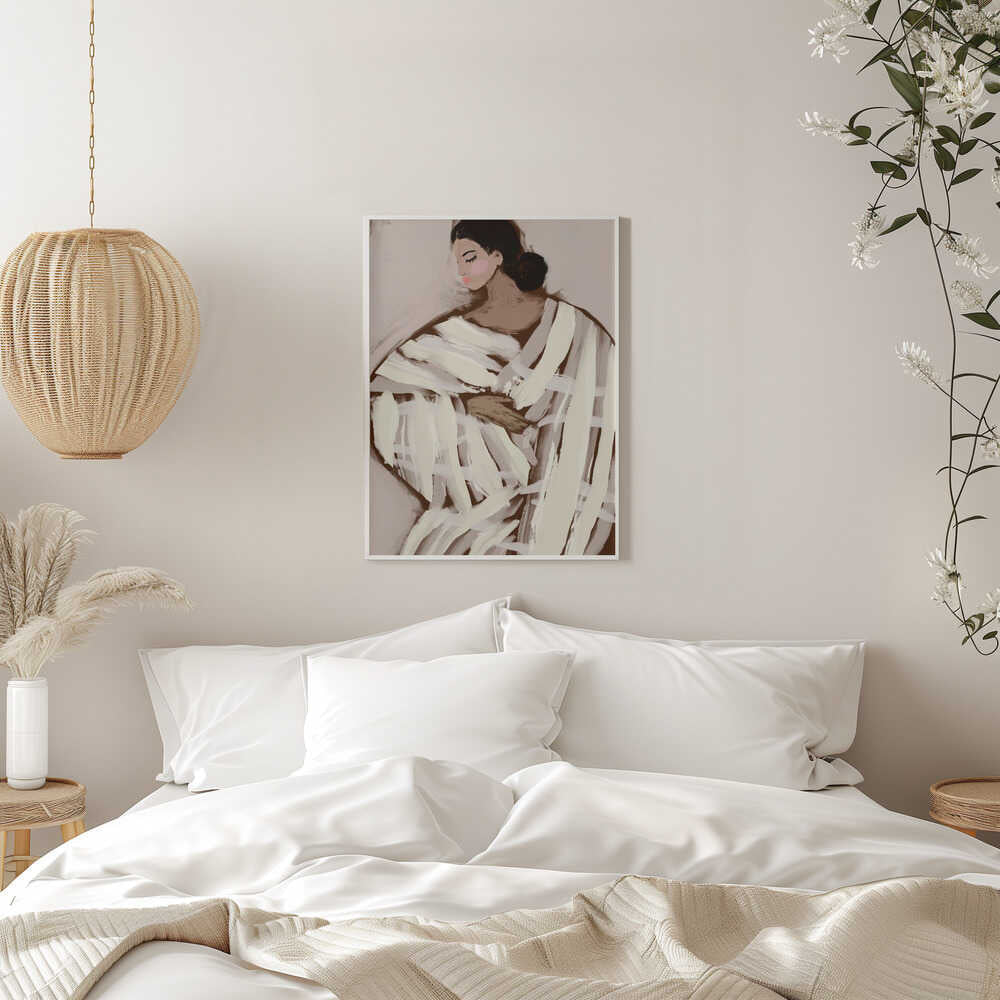 Wrapped Serenity - Stretched Canvas, Poster or Fine Art Print - I Heart Wall Art - Poster Print, Canvas Print or Framed Art Print