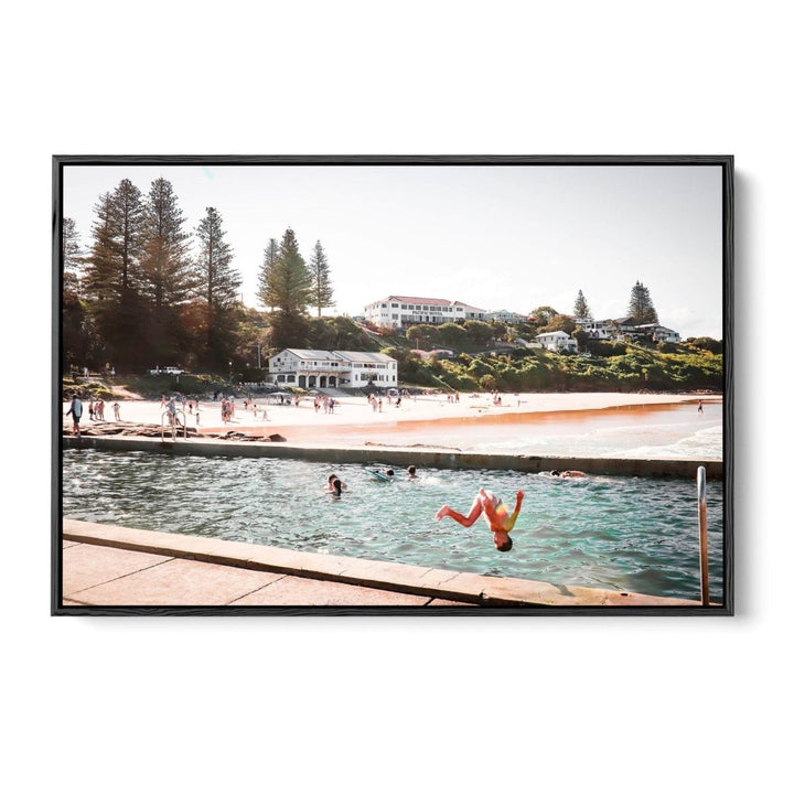 Yamba Ocean Pool - Photographic Art Print of Australian Beach Pool by Edwina Cameron - I Heart Wall Art - Poster Print, Canvas Print or Framed Art Print