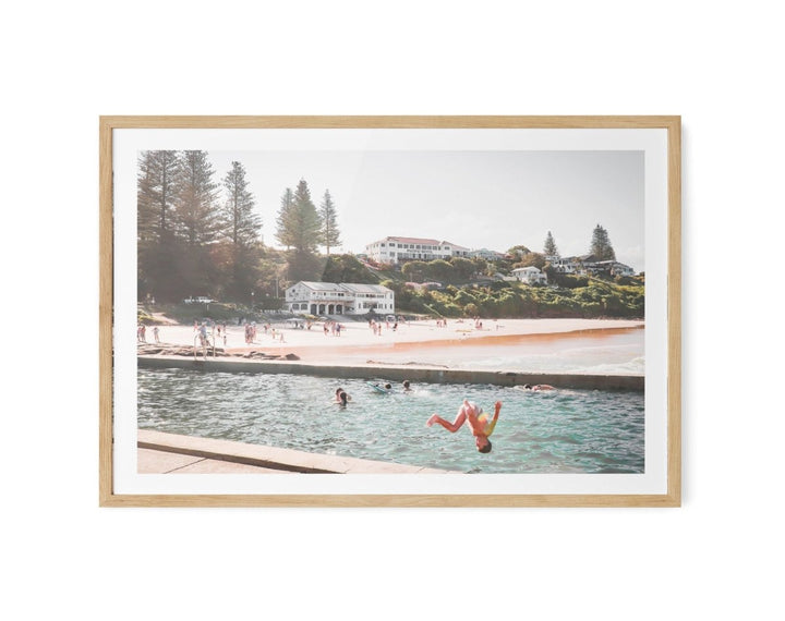 Yamba Ocean Pool - Photographic Art Print of Australian Beach Pool - I Heart Wall Art - Poster Print, Canvas Print or Framed Art Print