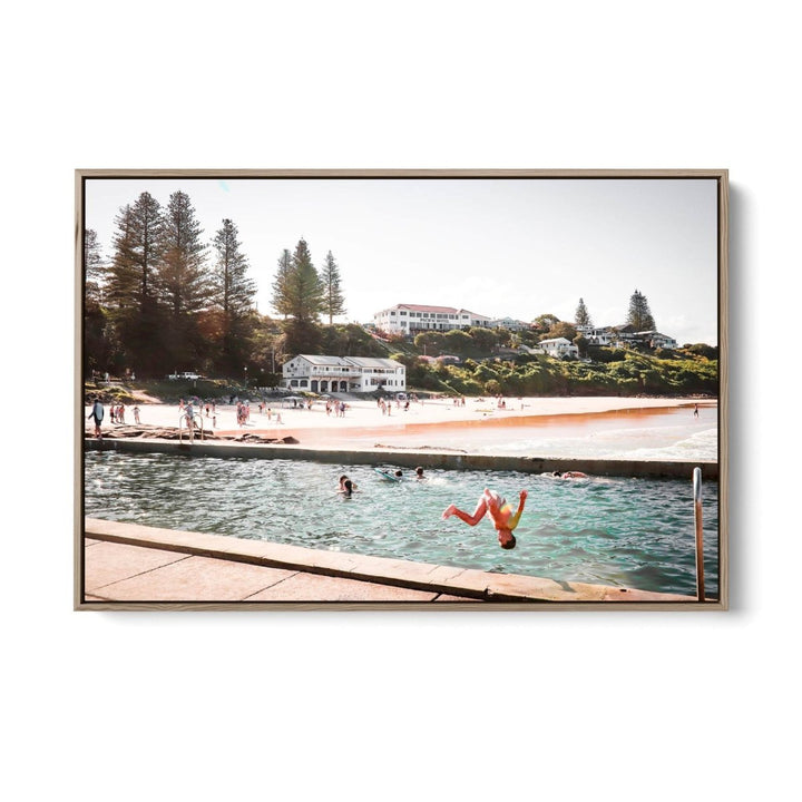 Yamba Ocean Pool - Photographic Art Print of Australian Beach Pool by Edwina Cameron - I Heart Wall Art - Poster Print, Canvas Print or Framed Art Print
