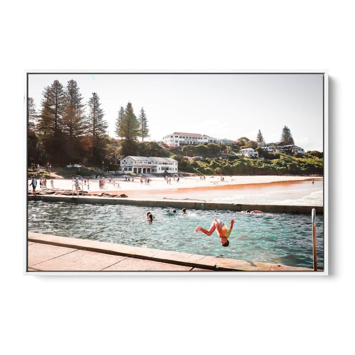 Yamba Ocean Pool - Photographic Art Print of Australian Beach Pool by Edwina Cameron - I Heart Wall Art - Poster Print, Canvas Print or Framed Art Print