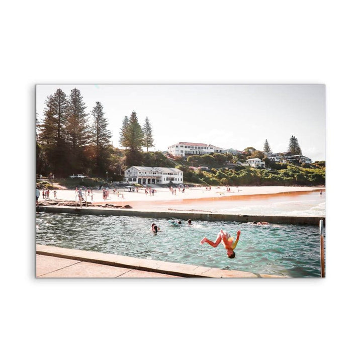 Yamba Ocean Pool - Photographic Art Print of Australian Beach Pool by Edwina Cameron - I Heart Wall Art - Poster Print, Canvas Print or Framed Art Print