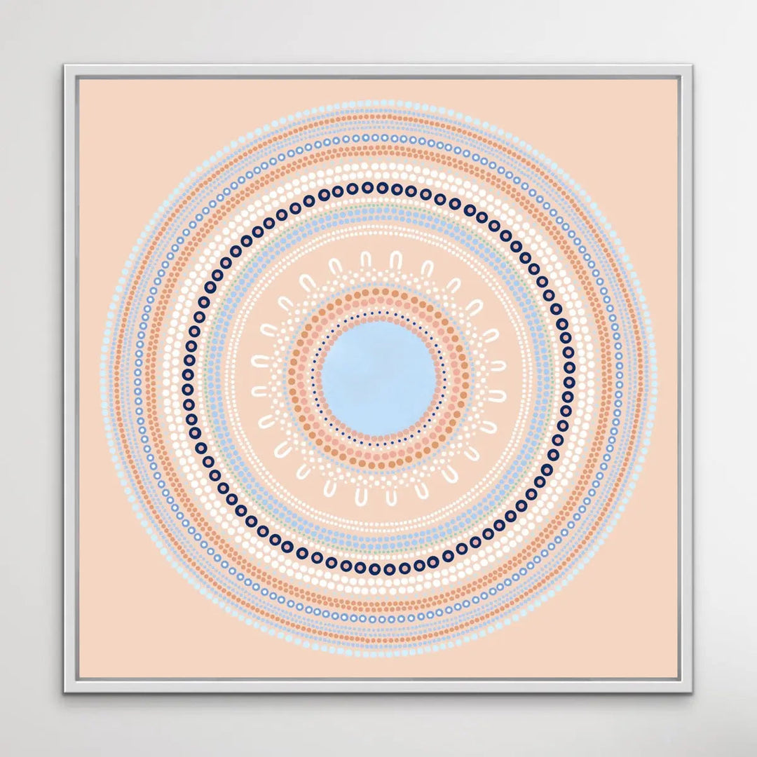 Yarning Circle - Gathering - Edition Two - Art Print By Sherri Cummins I Heart Wall Art Australia 