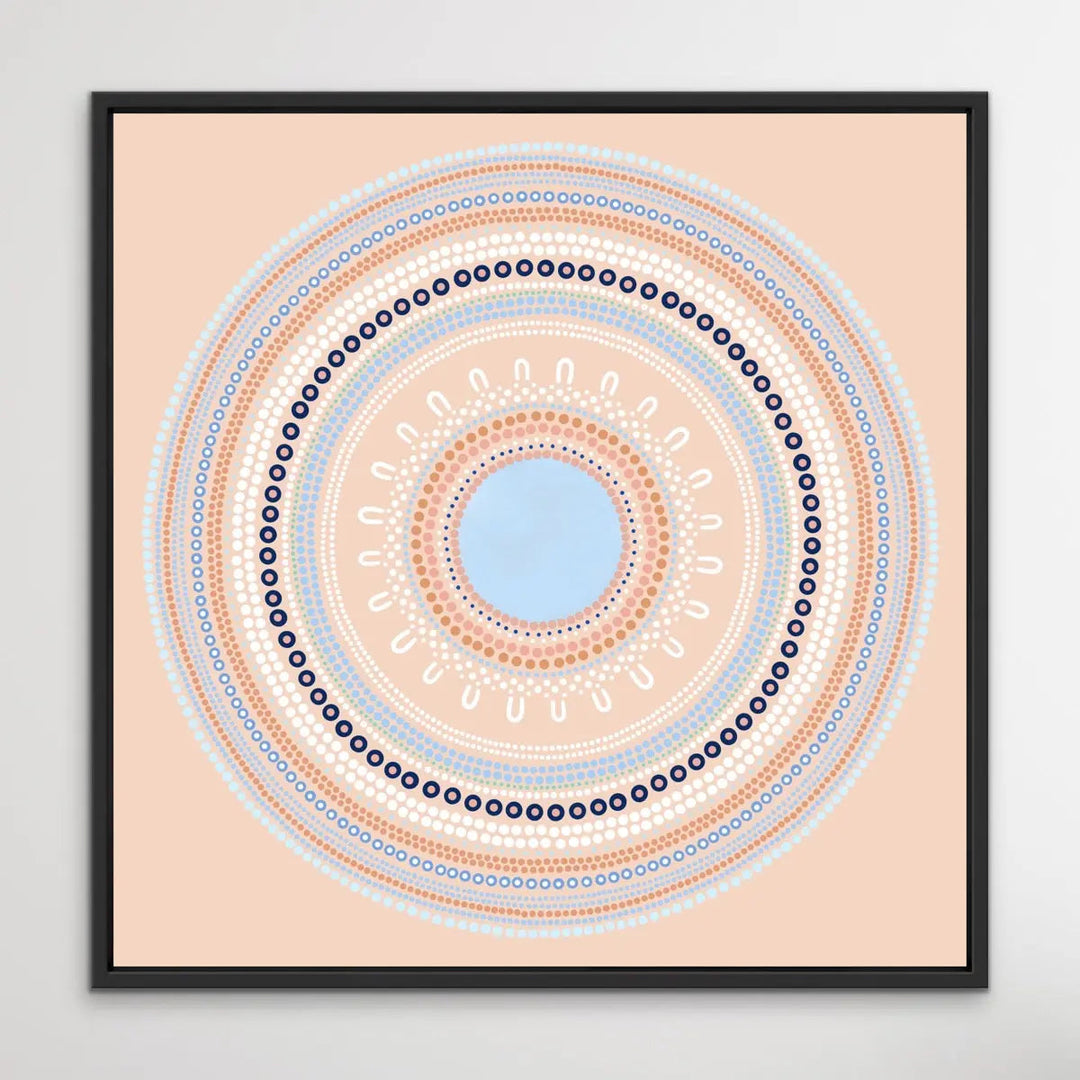 Yarning Circle - Gathering - Edition Two - Art Print By Sherri Cummins I Heart Wall Art Australia 