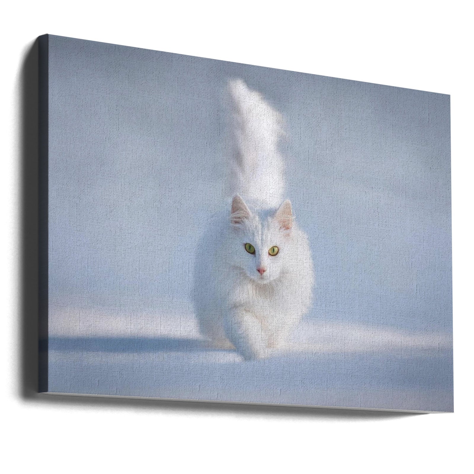 Yellow Eyes - Stretched Canvas, Poster or Fine Art Print I Heart Wall Art