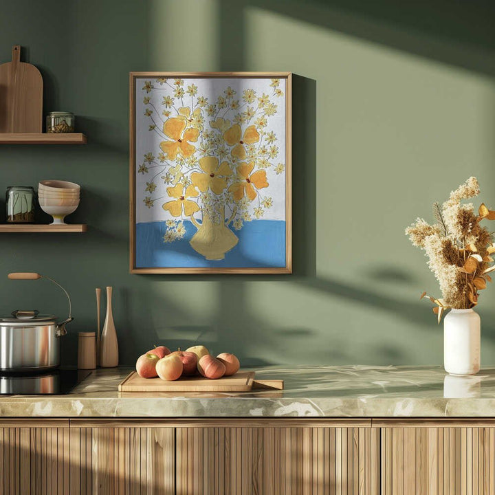 Yellow - Stretched Canvas, Poster or Fine Art Print - I Heart Wall Art - Poster Print, Canvas Print or Framed Art Print