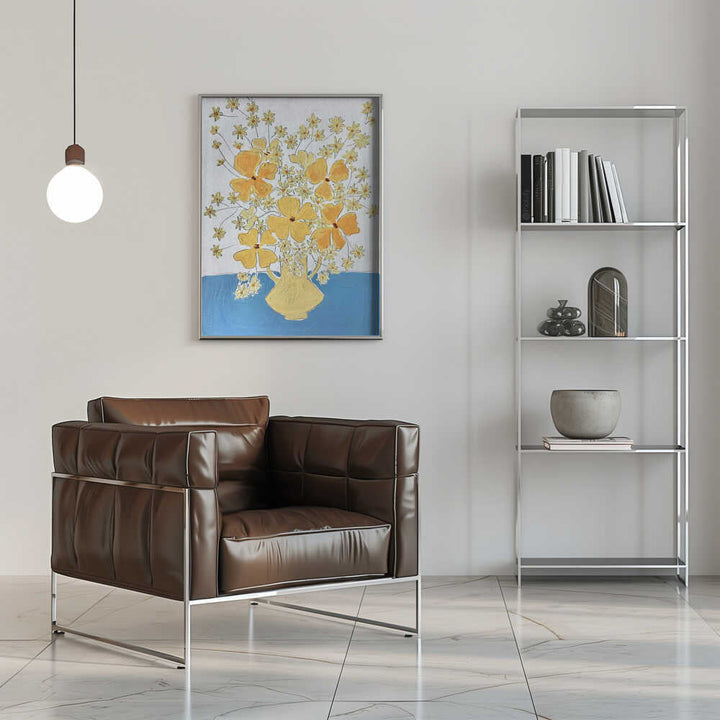 Yellow - Stretched Canvas, Poster or Fine Art Print - I Heart Wall Art - Poster Print, Canvas Print or Framed Art Print
