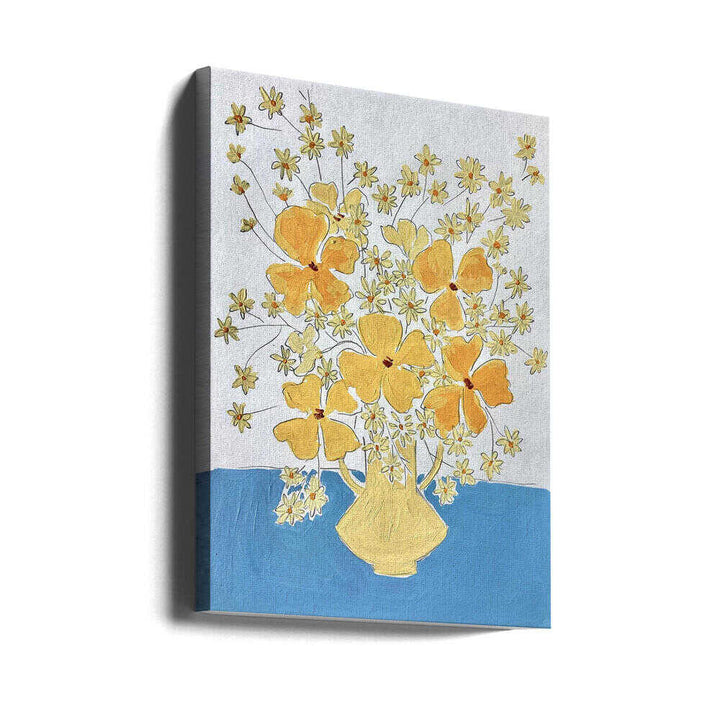 Yellow - Stretched Canvas, Poster or Fine Art Print - I Heart Wall Art - Poster Print, Canvas Print or Framed Art Print