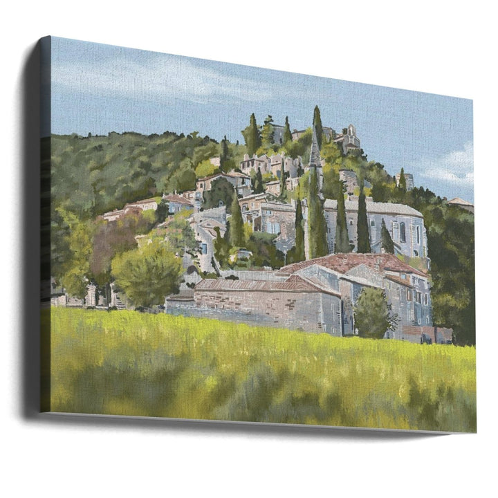 “Yes”, La Roque - Sur - Cèze’, France, 2024 - Stretched Canvas, Poster or Fine Art Print - I Heart Wall Art - Poster Print, Canvas Print or Framed Art Print