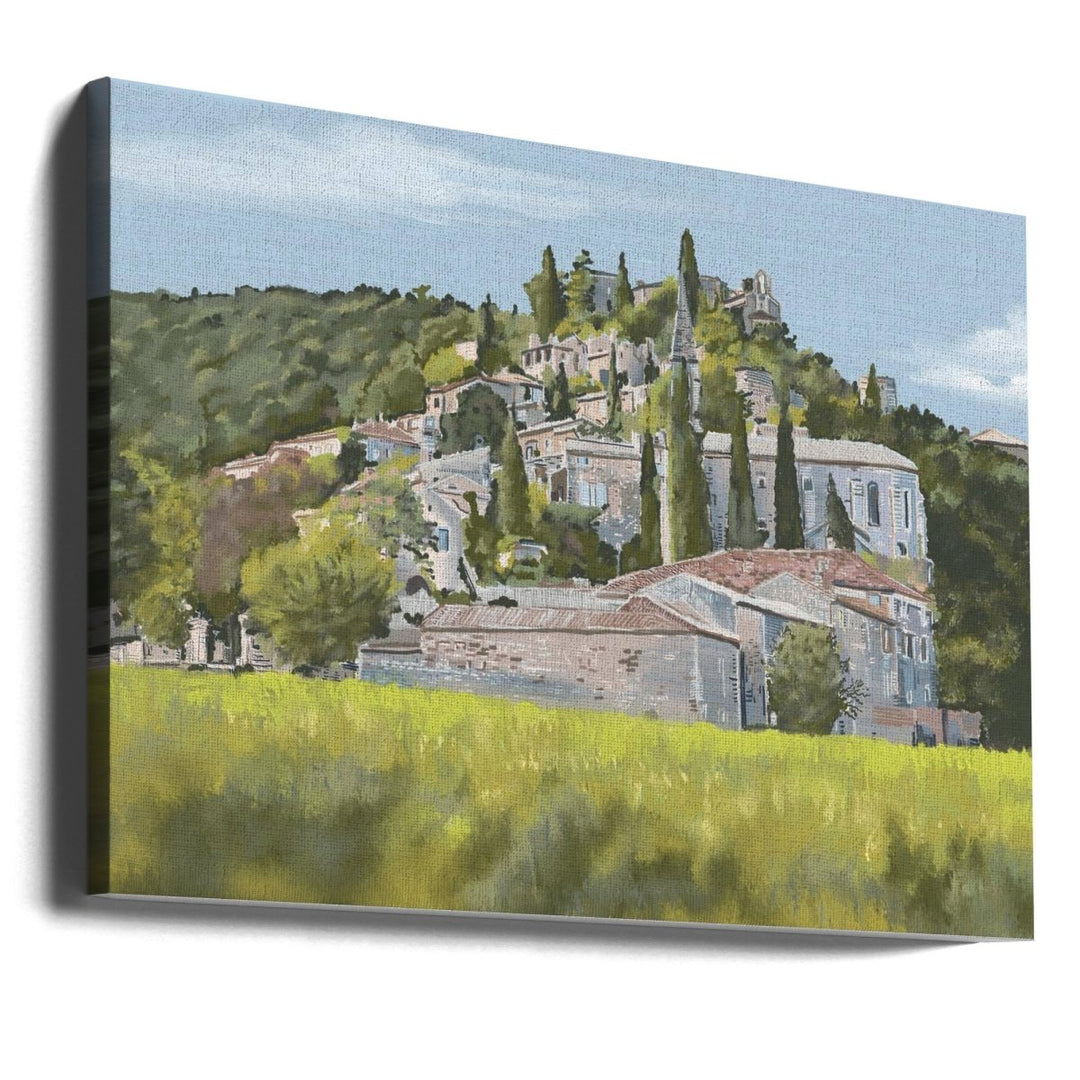 “Yes”, La Roque - Sur - Cèze’, France, 2024 - Stretched Canvas, Poster or Fine Art Print - I Heart Wall Art - Poster Print, Canvas Print or Framed Art Print