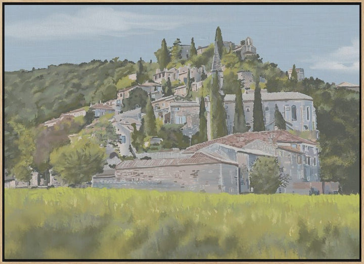 “Yes”, La Roque - Sur - Cèze’, France, 2024 - Stretched Canvas, Poster or Fine Art Print - I Heart Wall Art - Poster Print, Canvas Print or Framed Art Print