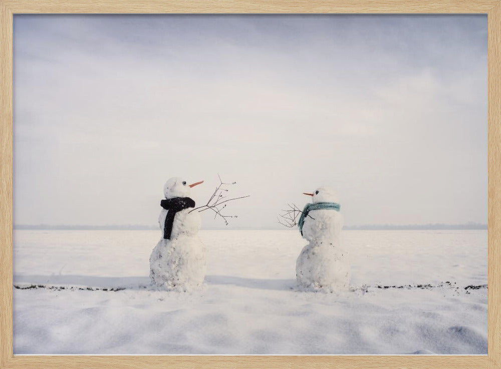 You and I - Stretched Canvas, Poster or Fine Art Print I Heart Wall Art