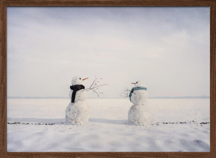 You and I - Stretched Canvas, Poster or Fine Art Print I Heart Wall Art