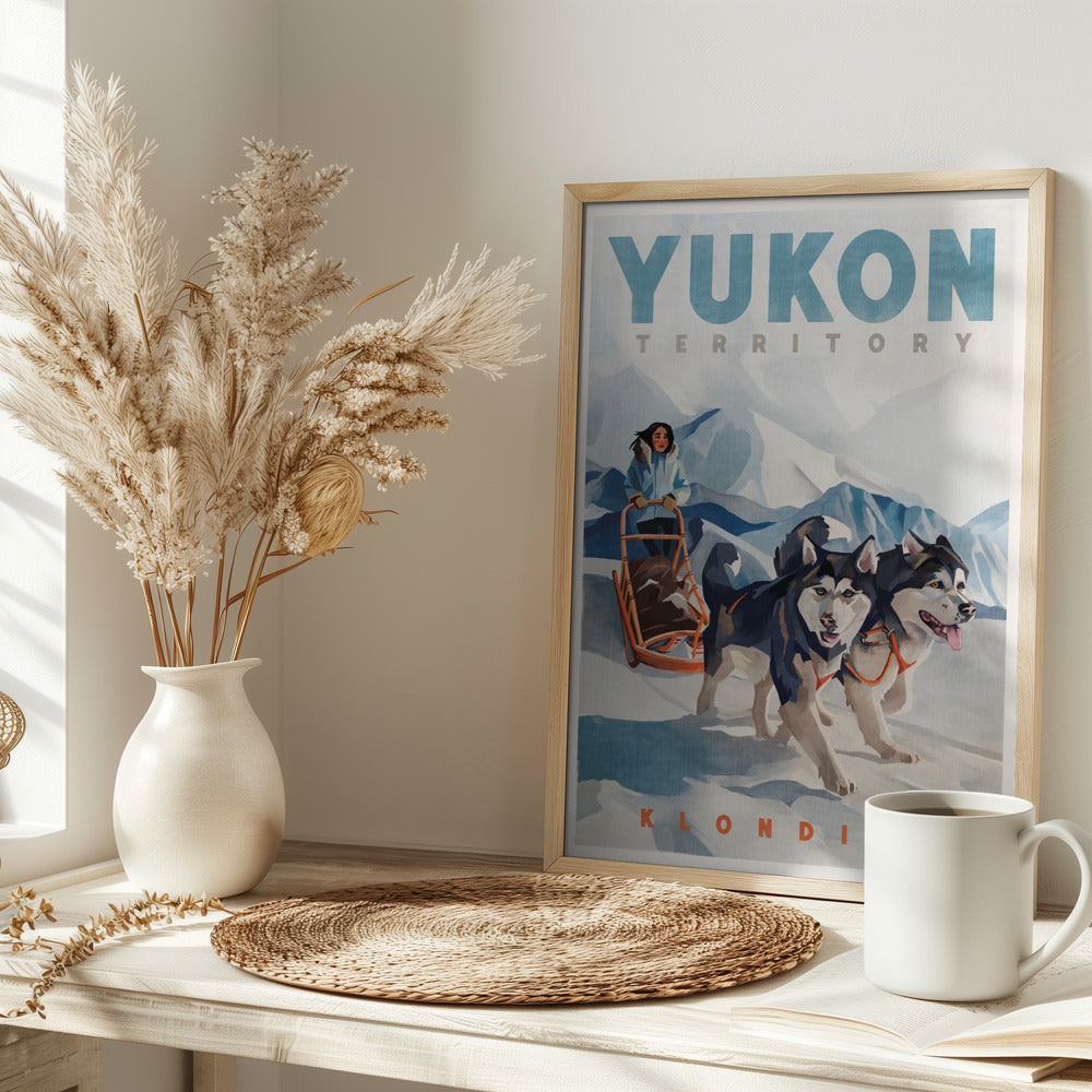Yukon Poster 24x36 - Stretched Canvas, Poster or Fine Art Print I Heart Wall Art