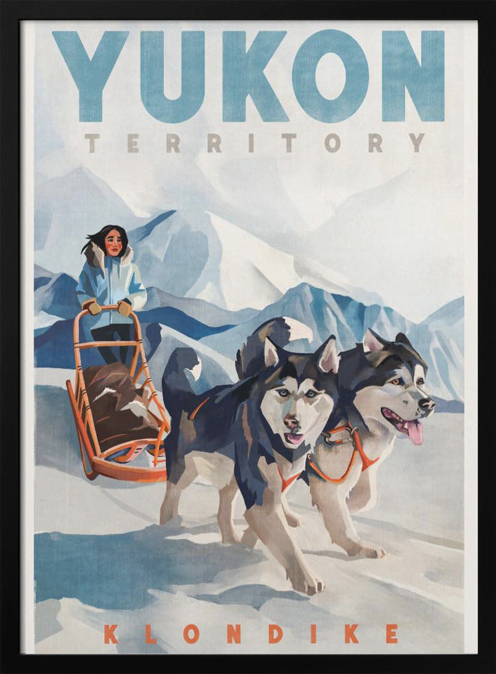 Yukon Poster 24x36 - Stretched Canvas, Poster or Fine Art Print I Heart Wall Art