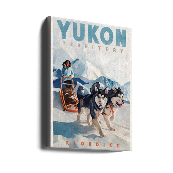 Yukon Poster 24x36 - Stretched Canvas, Poster or Fine Art Print I Heart Wall Art