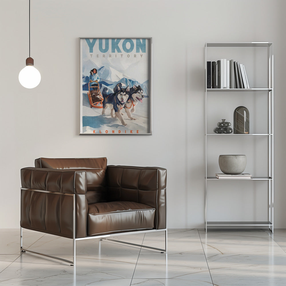 Yukon Poster 24x36 - Stretched Canvas, Poster or Fine Art Print I Heart Wall Art