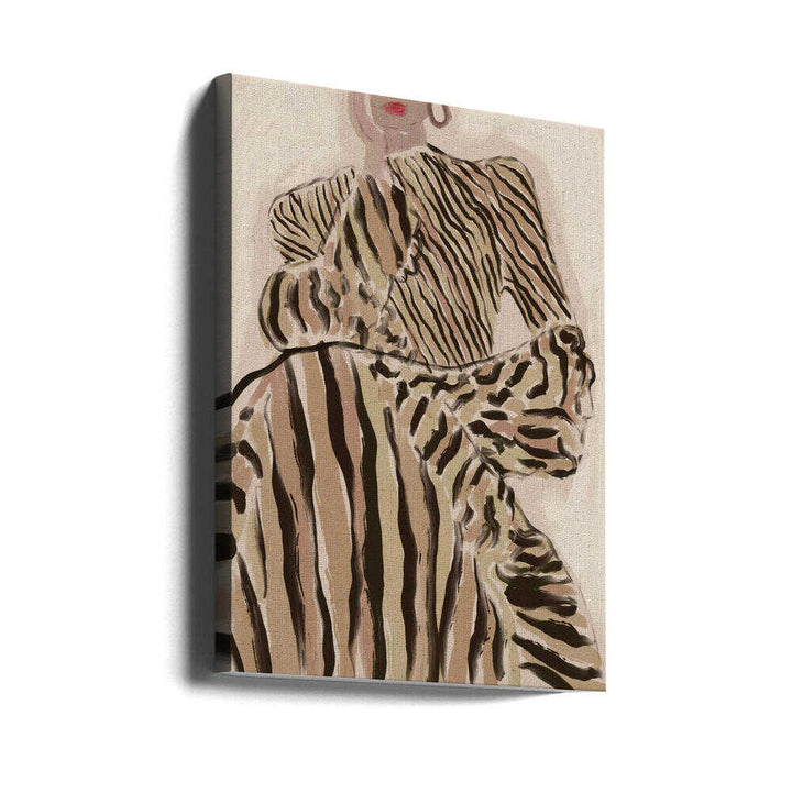 Zebra Elegance - Stretched Canvas, Poster or Fine Art Print - I Heart Wall Art - Poster Print, Canvas Print or Framed Art Print