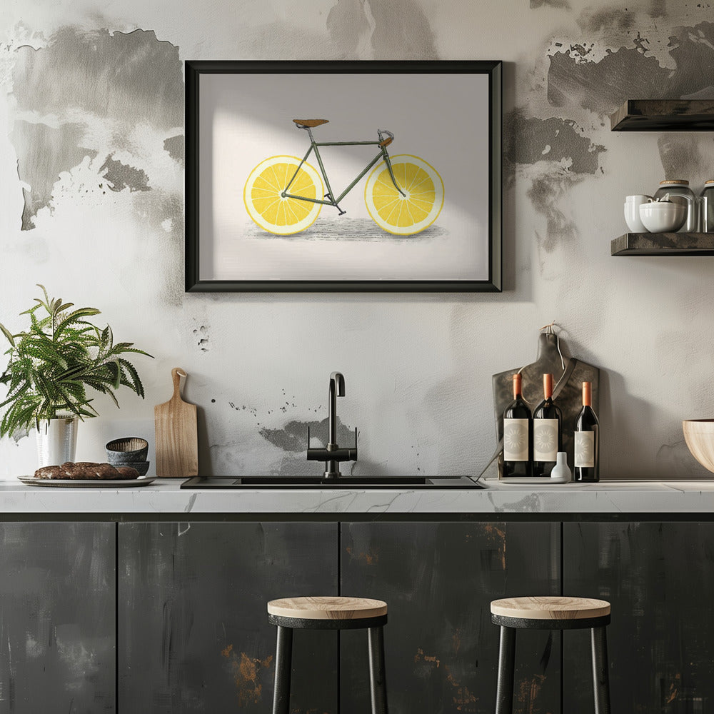 Zest - Stretched Canvas, Poster or Fine Art Print I Heart Wall Art