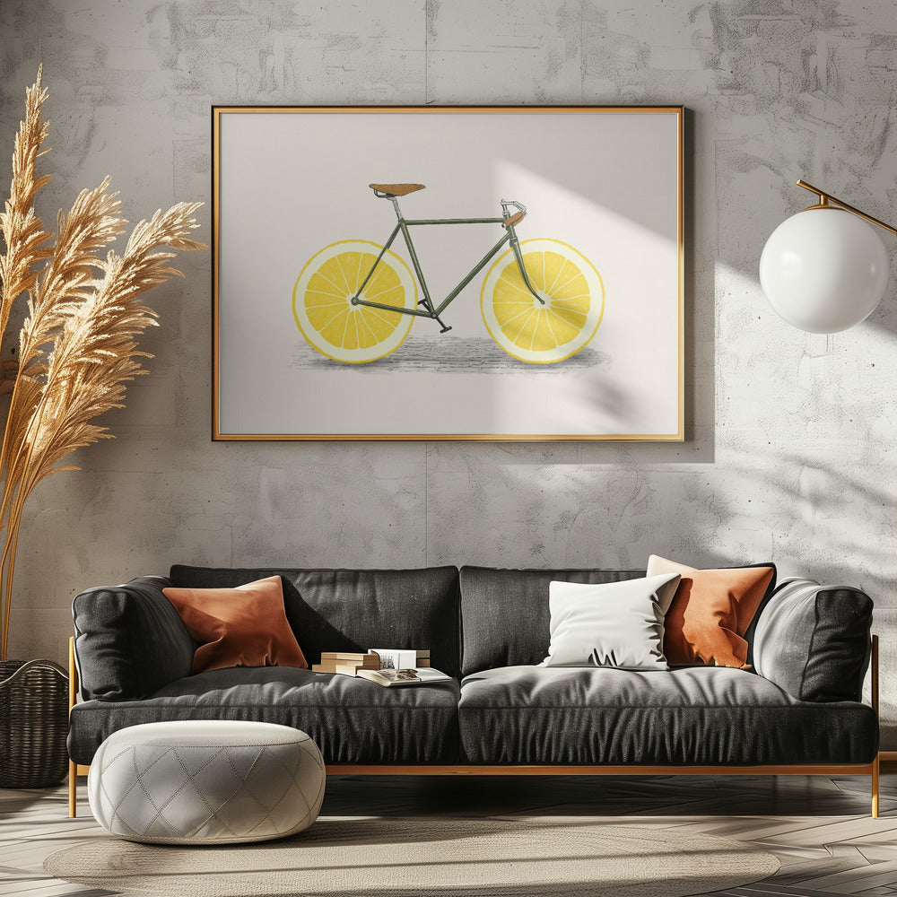 Zest - Stretched Canvas, Poster or Fine Art Print I Heart Wall Art
