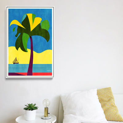Playa Del Carmen by Bo Anderson - Stretched Canvas Print or Framed Fine Art Print - Artwork I Heart Wall Art Australia 