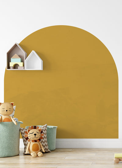 Arch Decal Wallpaper Mustard - Peel and Stick Removable Wallpaper I Heart Wall Art Australia 