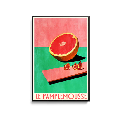 Le Pamlemousse by Bo Anderson - Stretched Canvas Print or Framed Fine Art Print - Artwork I Heart Wall Art Australia 