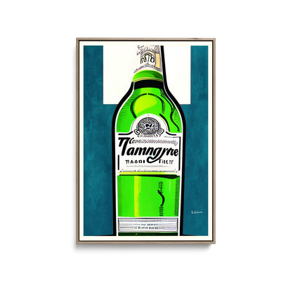 Vintage Gin a Some Tonic by Bo Anderson - Stretched Canvas Print or Framed Fine Art Print - Artwork I Heart Wall Art Australia 