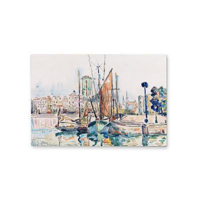La Rochelle (1911) 2  by Paul Signac- Stretched Canvas Print or Framed Fine Art Print I Heart Wall Art Australia 