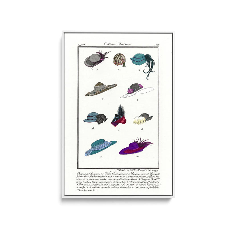 Accessories (1912)  by Charles Martin- Stretched Canvas Print or Framed Fine Art Print I Heart Wall Art Australia 