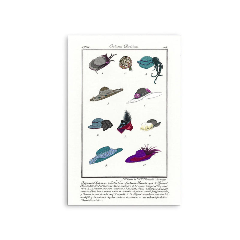 Accessories (1912)  by Charles Martin- Stretched Canvas Print or Framed Fine Art Print I Heart Wall Art Australia 