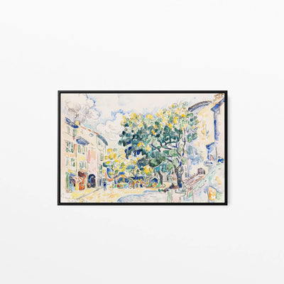 Antibes (ca. 1918) by Paul Signac- Stretched Canvas Print or Framed Fine Art Print I Heart Wall Art Australia 