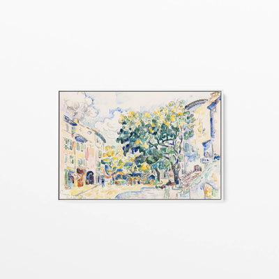 Antibes (ca. 1918) by Paul Signac- Stretched Canvas Print or Framed Fine Art Print I Heart Wall Art Australia 