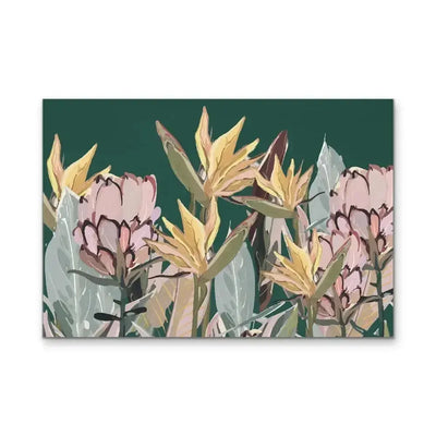 Australian Garden - Green Australian Foliage Print By Edie Fogarty Canvas or Art Print - I Heart Wall Art - Poster Print, Canvas Print or Framed Art Print