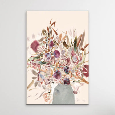 Blooms - Abstract Floral Print by Dan Hobday On Paper Or Canvas - I Heart Wall Art - Poster Print, Canvas Print or Framed Art Print