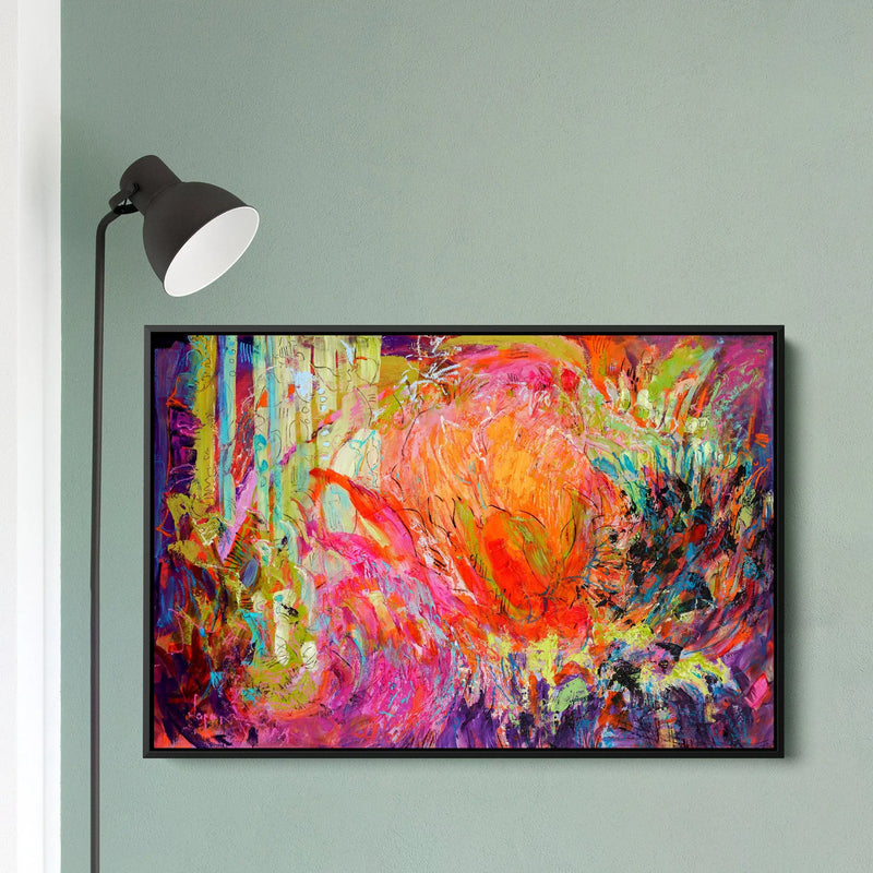 Blossom Joy by Dorothy Fagan  - Stretched Canvas Print or Framed Fine Art Print - Artwork I Heart Wall Art Australia 